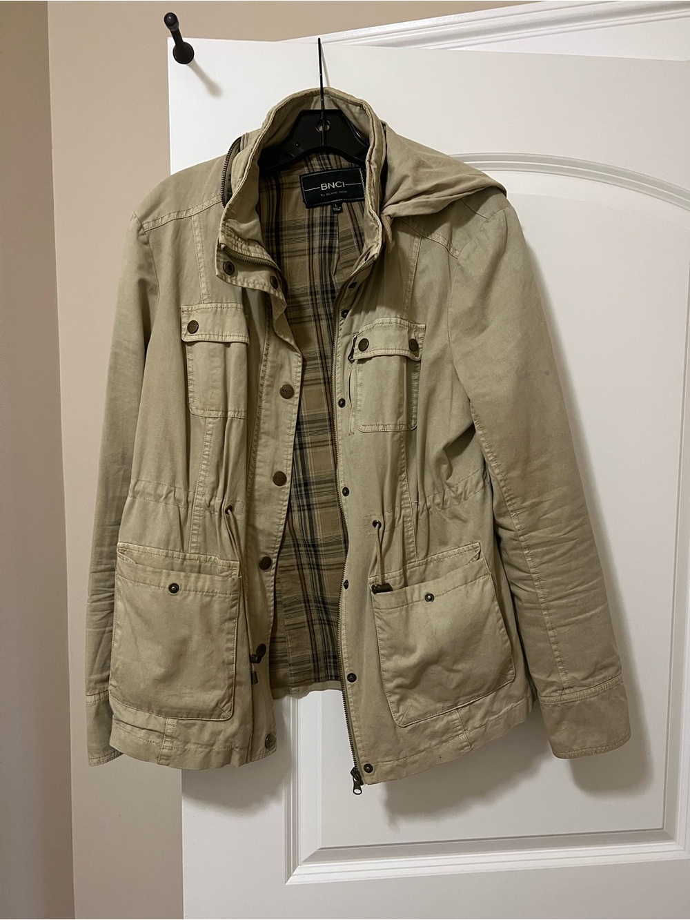 Women’s Khaki Field Jacket - Lightweight Utility Coat